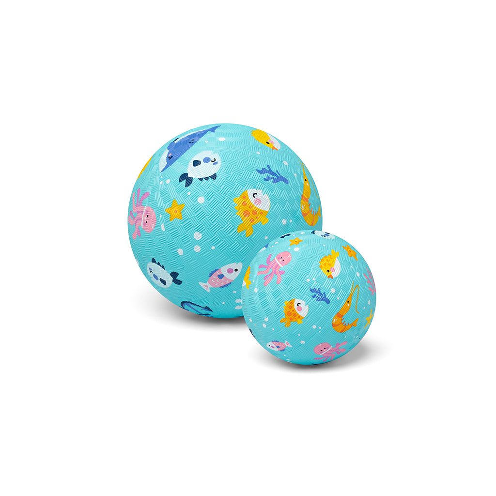 Little L, Gummibold, 13 cm - Ocean
