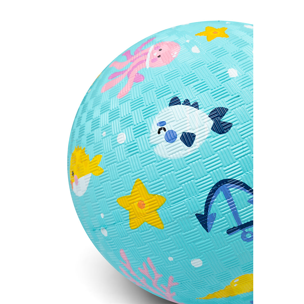 Little L, Gummibold, 13 cm - Ocean