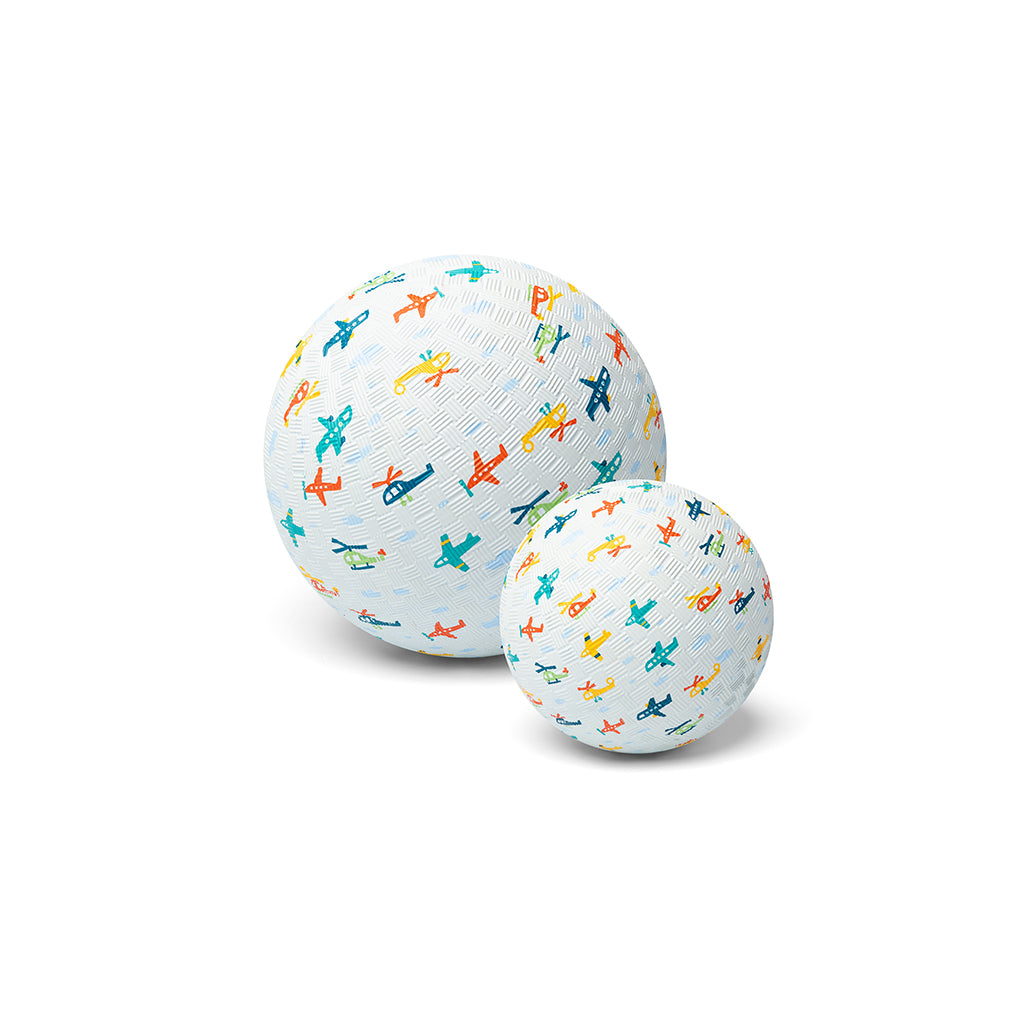 Little L, Gummibold, 18 cm - Airplanes