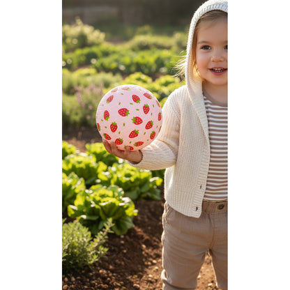 Little L, Gummibold, 13 cm – Strawberry