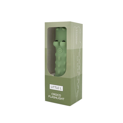 Little L, silicone flashlight – Crocodile
