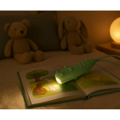 Little L, silicone flashlight – Crocodile