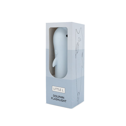 Little L, Silicone Flashlight - Dolphin