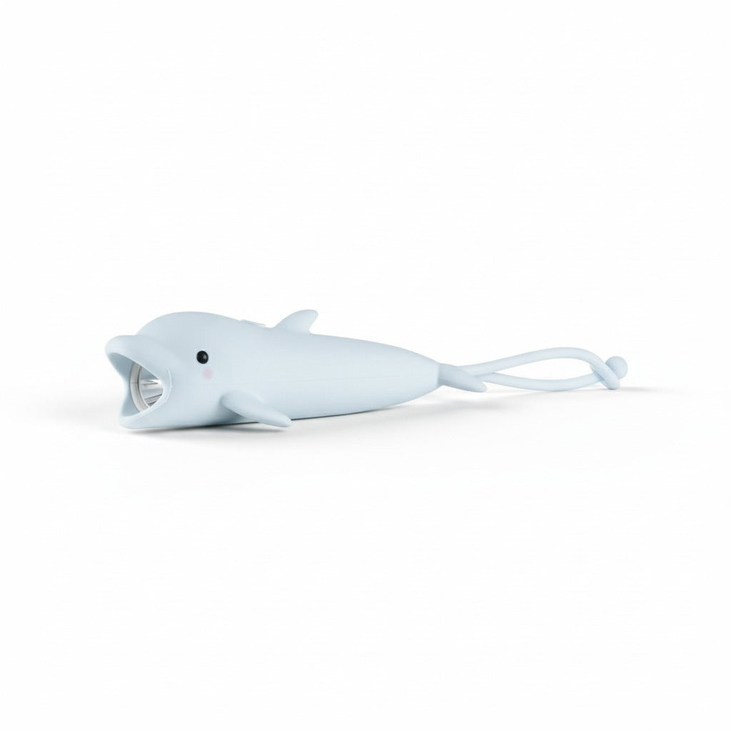 Little L, Silicone Flashlight - Dolphin