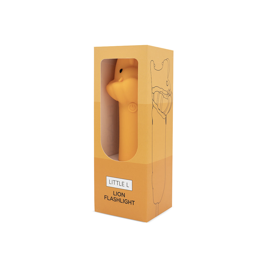 Little L, Silicone Flashlight - Lion