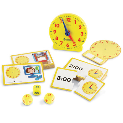 Learn to Tell the Time – Activity Set with Clock