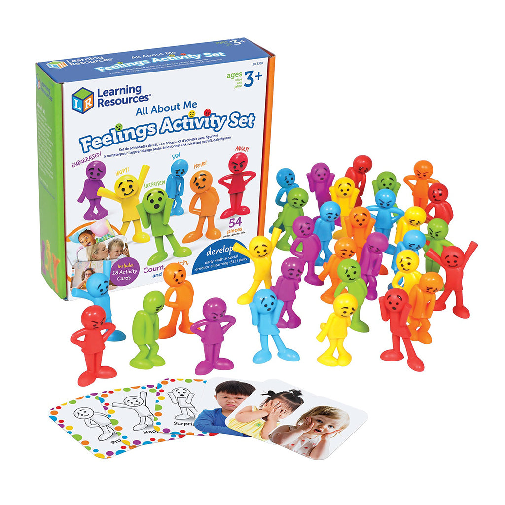 Explore Emotions and Body Language - Activity Set with Figures