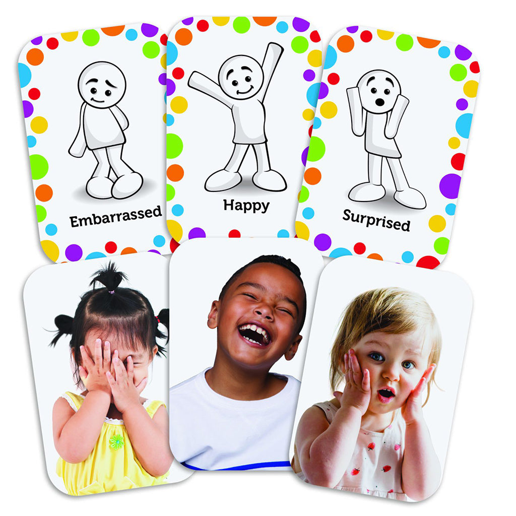 Explore Emotions and Body Language - Activity Set with Figures