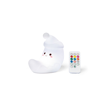 Little L. LED Night Light with Remote Control and Multiple Light Settings - Luna Moon