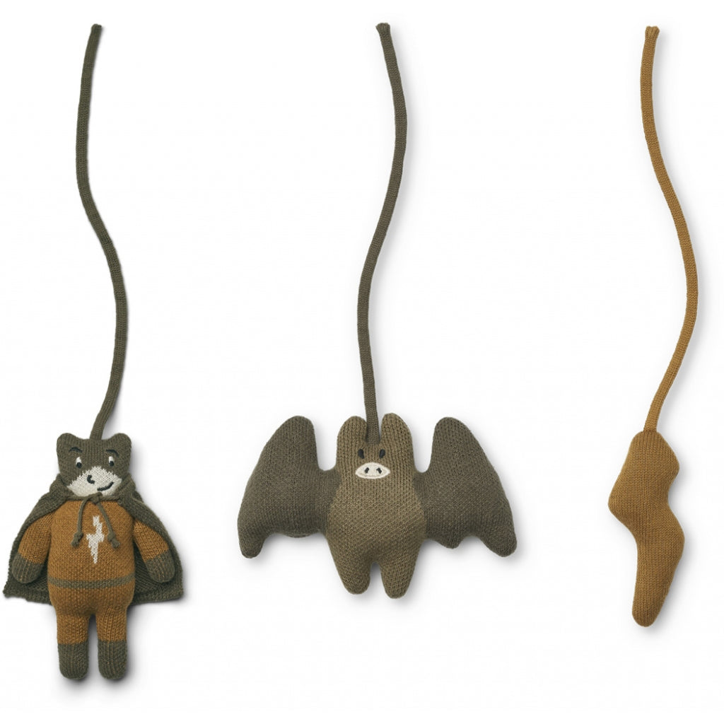 Liewood Jones dukker til aktivitetsstativ, Superhero multi mix 