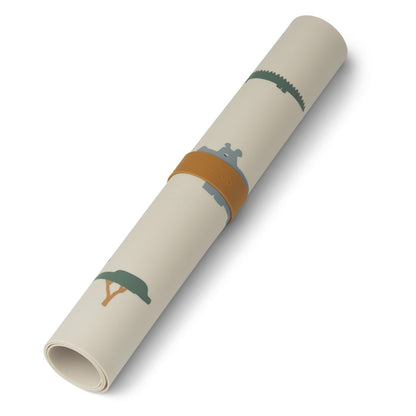 Liewood Jude Placemat - Safari, Sandy Mix