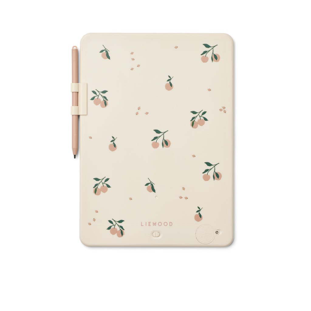 Liewood Zora Drawing Board with LCD Screen, Peach/Sea Shell