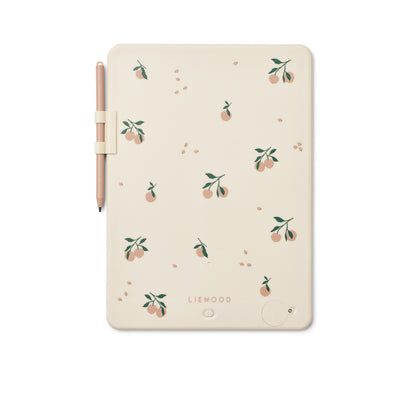 Liewood Zora Drawing Board with LCD Screen, Peach/Sea Shell