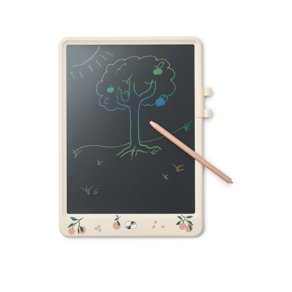 Liewood Zora Drawing Board with LCD Screen, Peach/Sea Shell