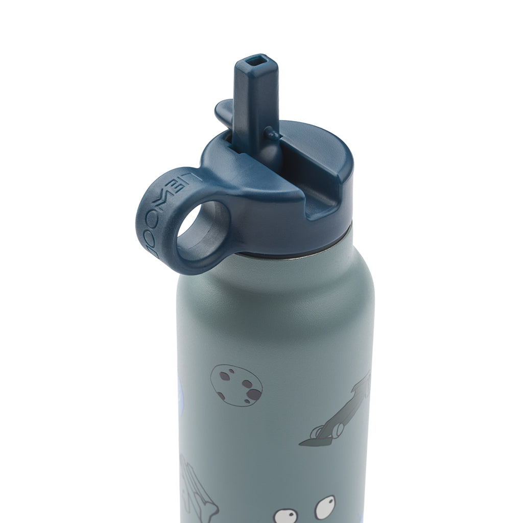 Liewood Falk Water Bottle, Thermo Flask 350 ml – Play / Dusty Peppermint