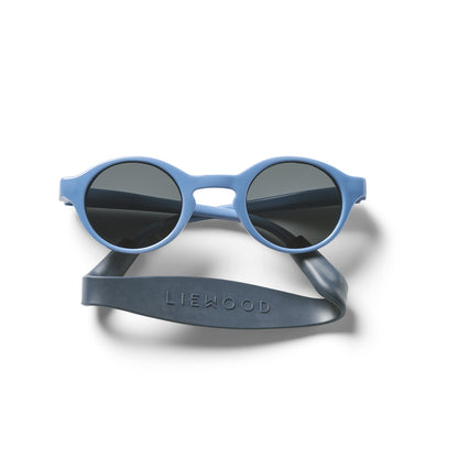 Liewood Stacey Baby Sunglasses for Ages 1 and Up, Riverside/Classic Navy