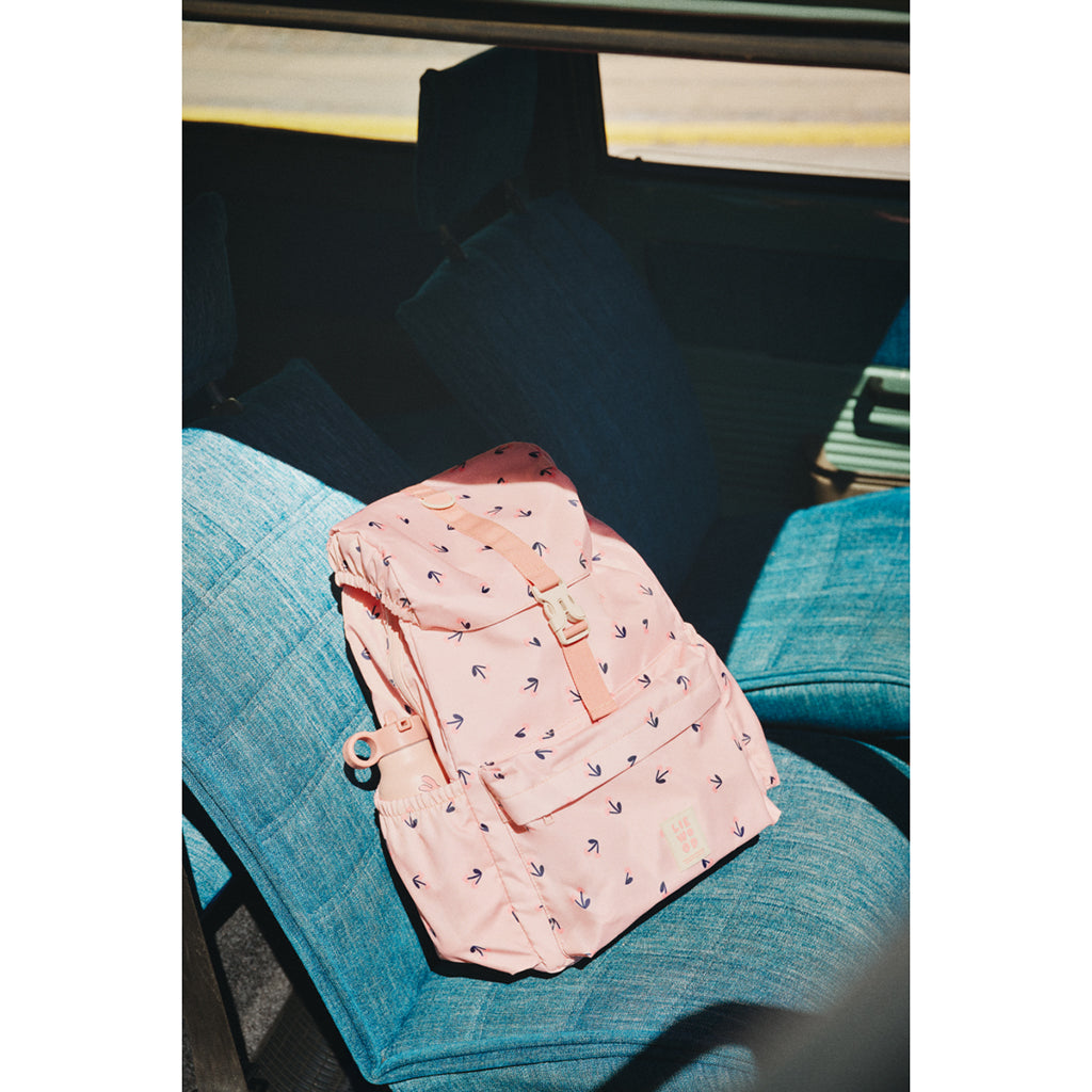 Liewood Johnny skoletaske, Cherry Heart / Rosey