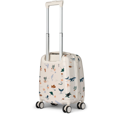 Liewood Norelle Hardcase Suitcase, Sea Creature/ Sandy