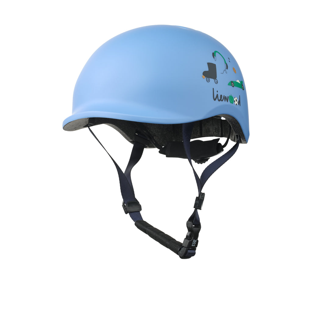 Liewood Milly cykelhjelm, Fun/Beach blue