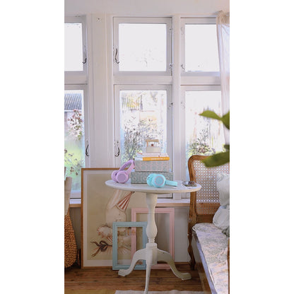 Lalarma Wireless Headphones with Lights for Teens and Kids - Rose