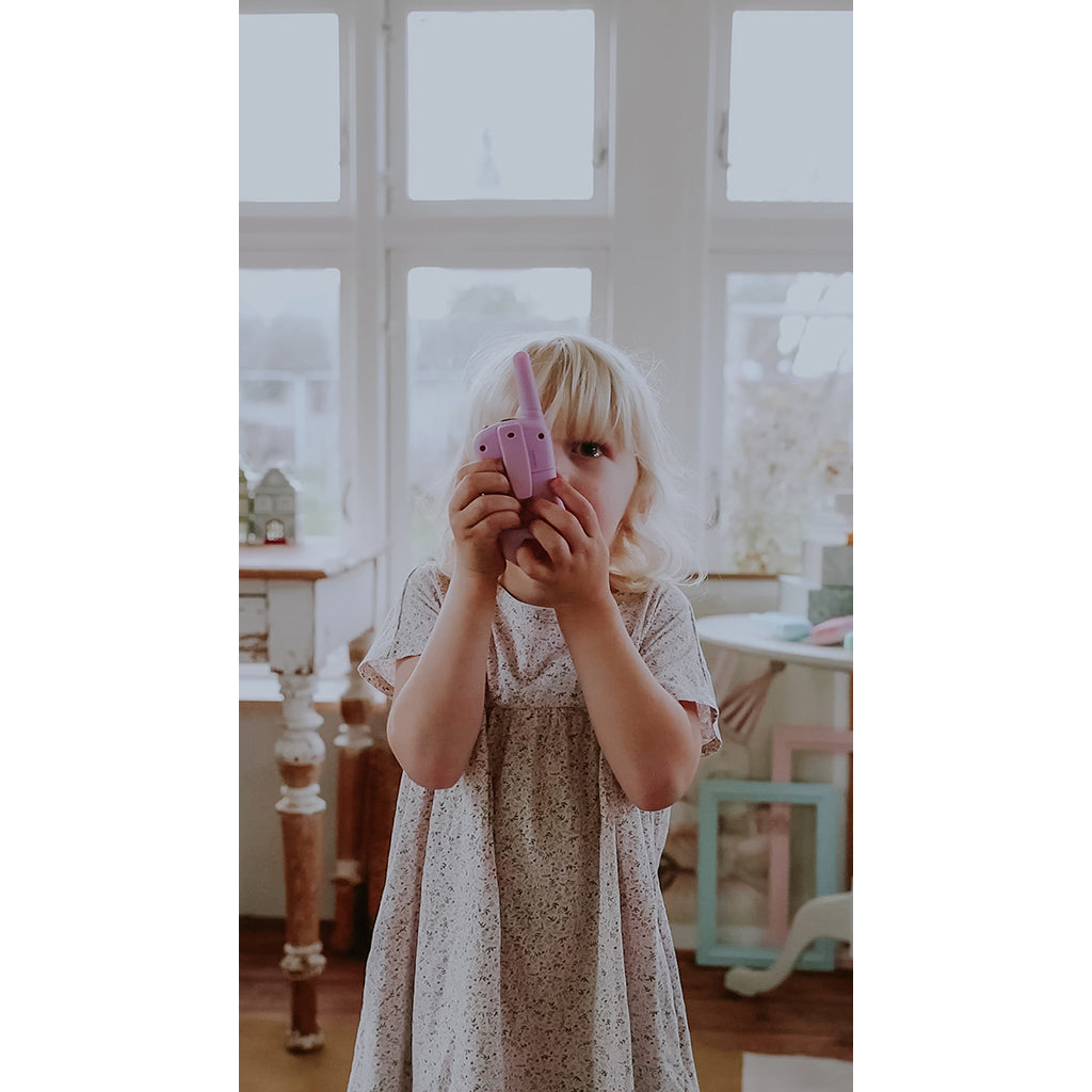 Lalarma Walkie Talkie for Children, Rose