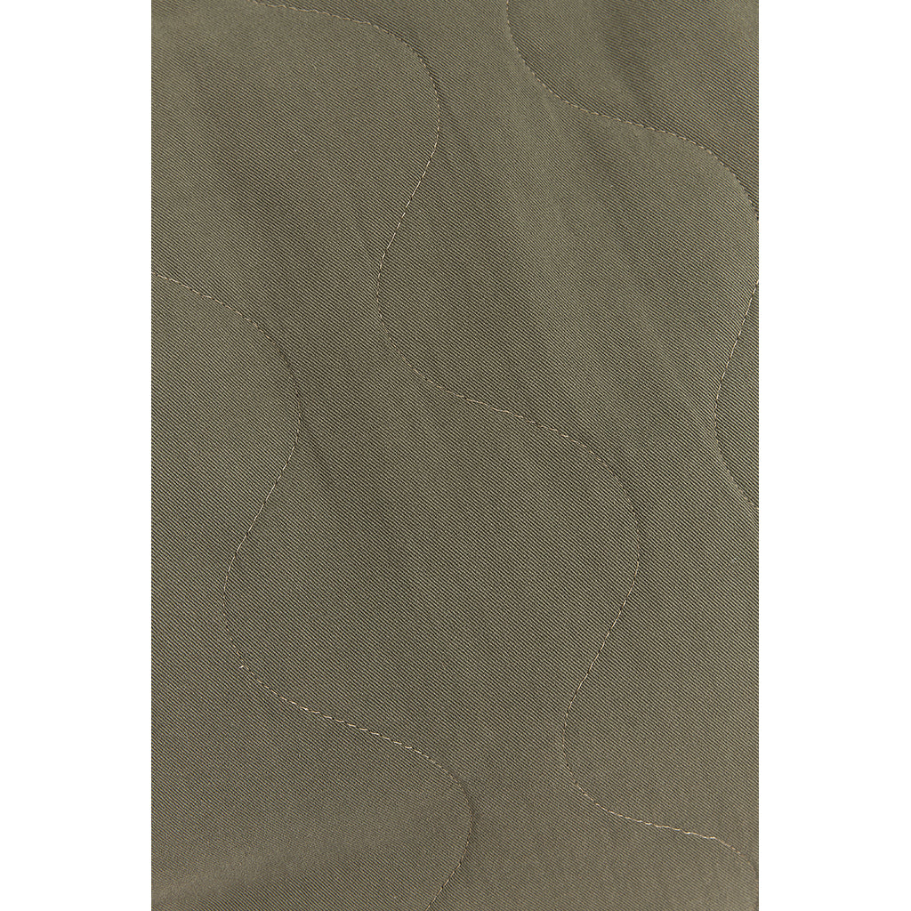 Nobodinoz Quilted Round Beanbag, Landscape - Vetiver