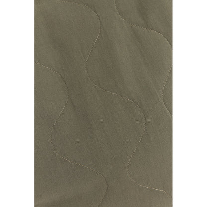 Nobodinoz Quilted Round Beanbag, Landscape - Vetiver