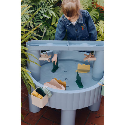 Liewood Sepp Activity Table, Sand and Water Toy - Beach Blue Multi Mix