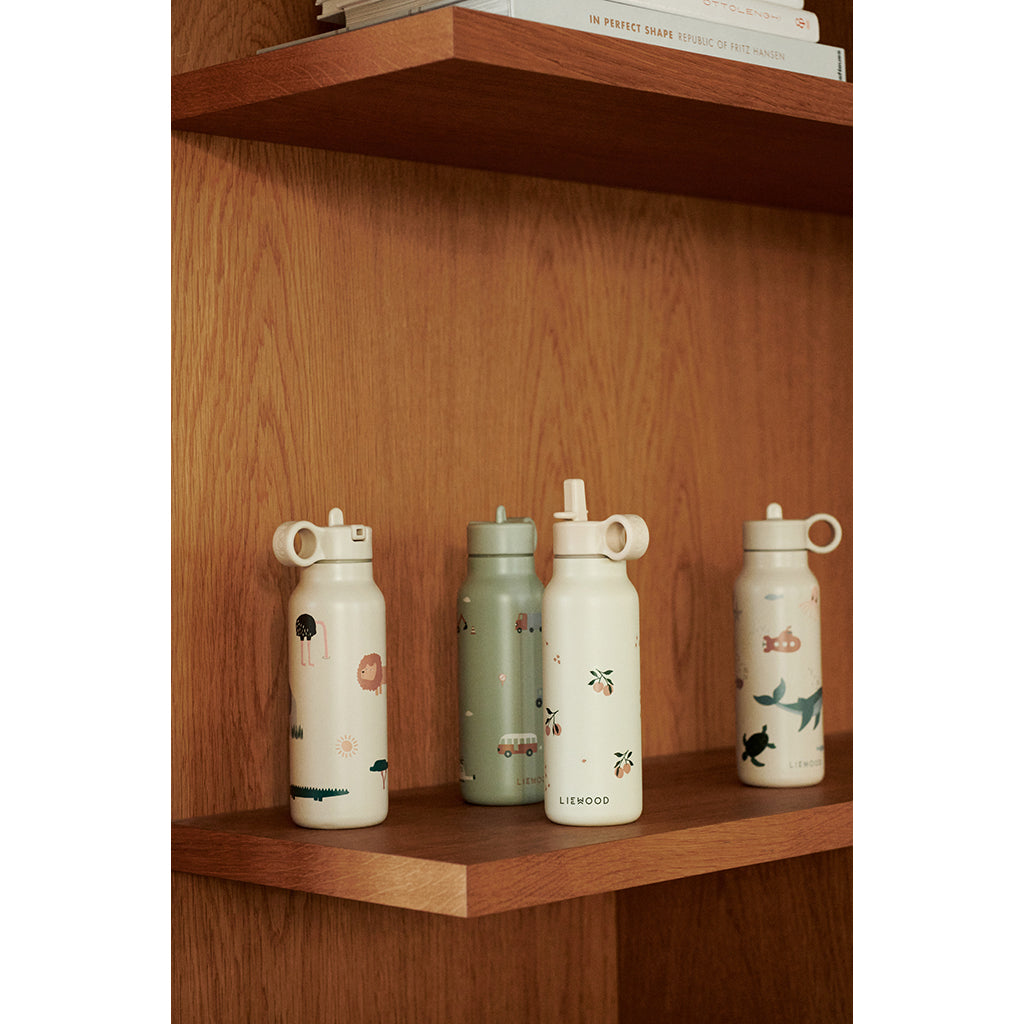 Liewood Falk Water Bottle, Thermos 350 ml - Safari Sandy Mix