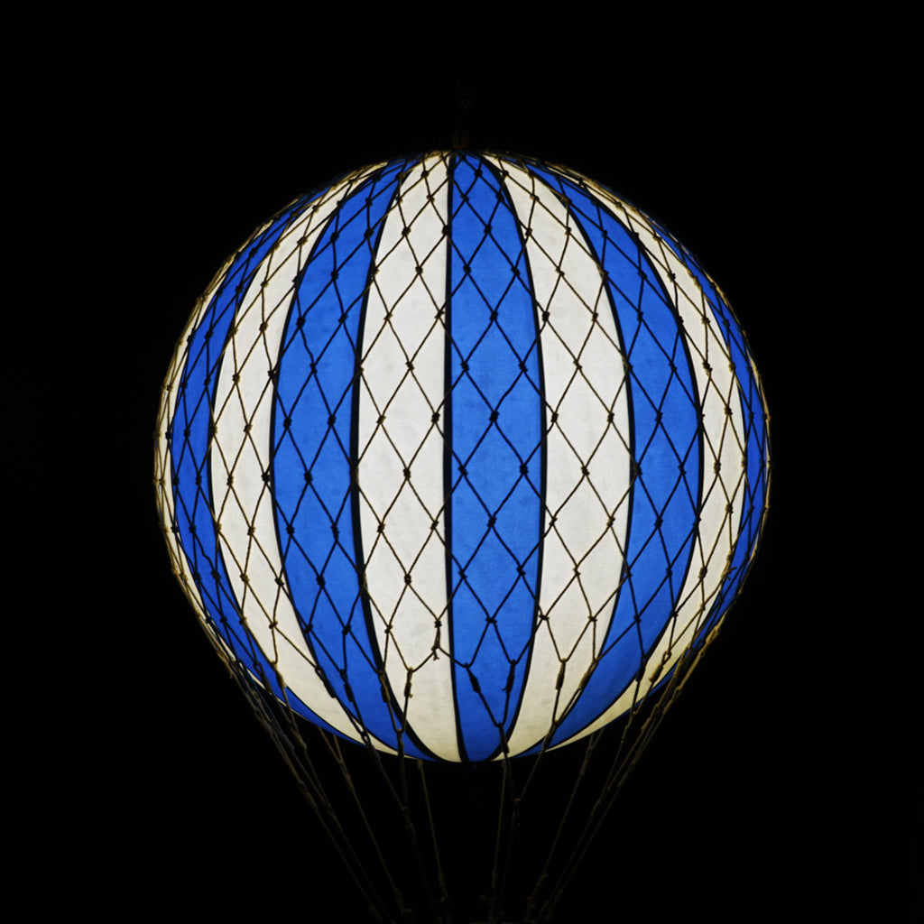 LED Balloon, Jules Verne Blue - 42 cm