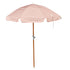 Sunnylife Luxe strandparasol, UP50+ faktor - Tierra clay stripe