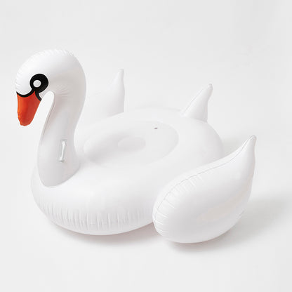 Sunnylife Pool Toy, Swan Float White - Suitable for Ages 6 and Up