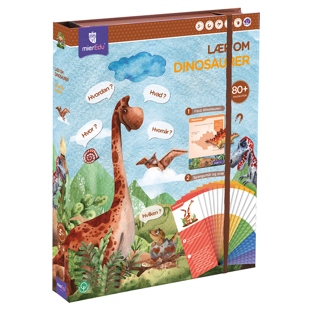 mierEdu Magnetic Playset – Learn About Dinosaurs