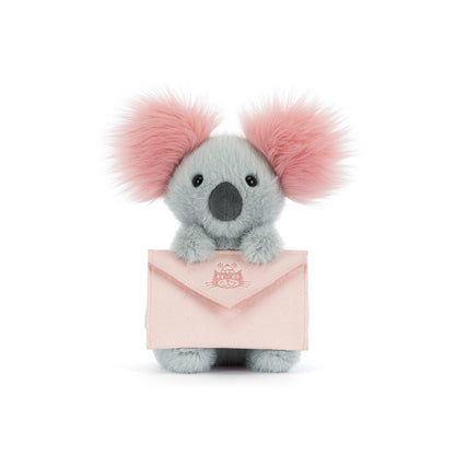 Jellycat Plush Toy, Koala with Letter - 20 cm