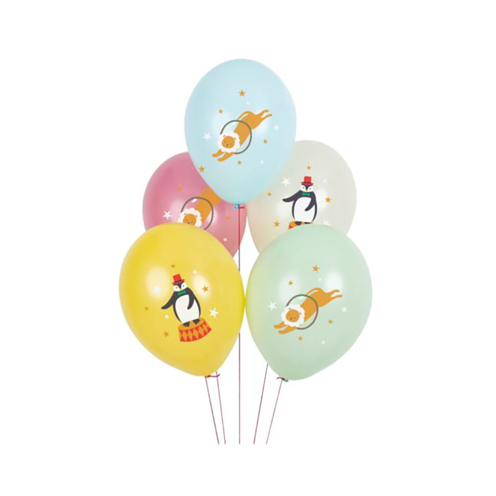 My Little Day balloons, Printed Balloons, Pack of 5 – Circus