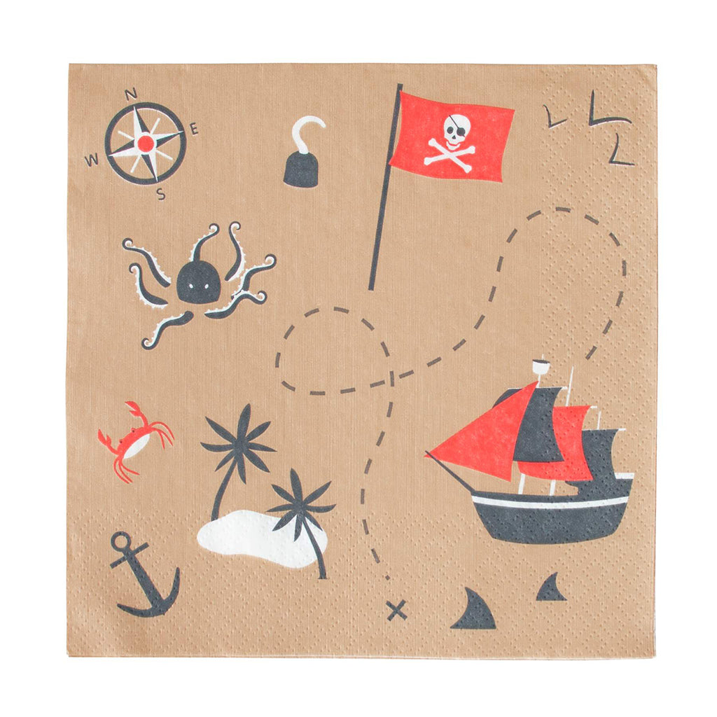 My Little Day Napkins, 20 pcs – Pirate