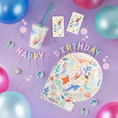 My Little Day Mermaid Napkins – 20 Pieces