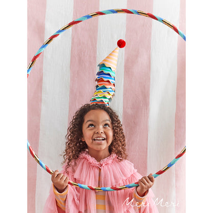 Meri Meri Party Hats, Stripe Design - Set of 8