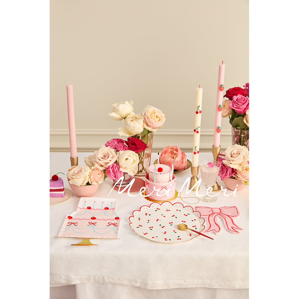 Meri Meri Garland, Cherry Honeycomb – 2.2 m