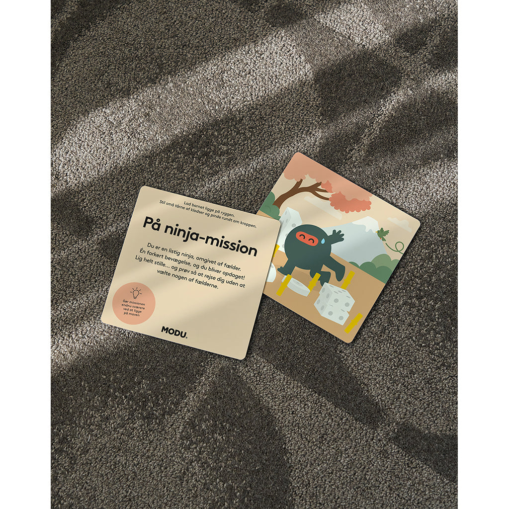 Modu Play Cards, 20 Game Ideas for Use with Modu Blocks (sold separately)
