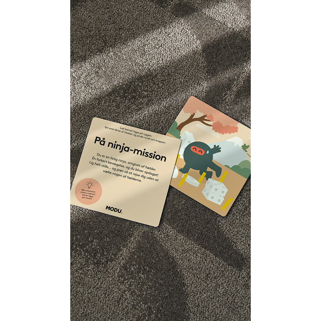 Modu Play Cards, 20 Game Ideas for Use with Modu Blocks (sold separately)