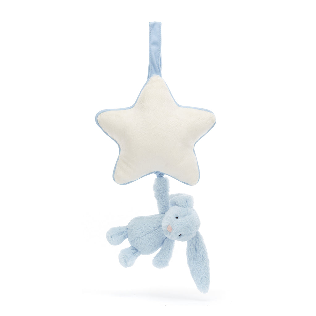 Baby Jellycat Music Box, Bashful Blue Bunny – 30 cm