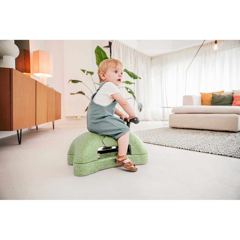 Scoot and Ride My First Baby Walker &amp; Ride-On, 3-in-1 Scooter - Olive