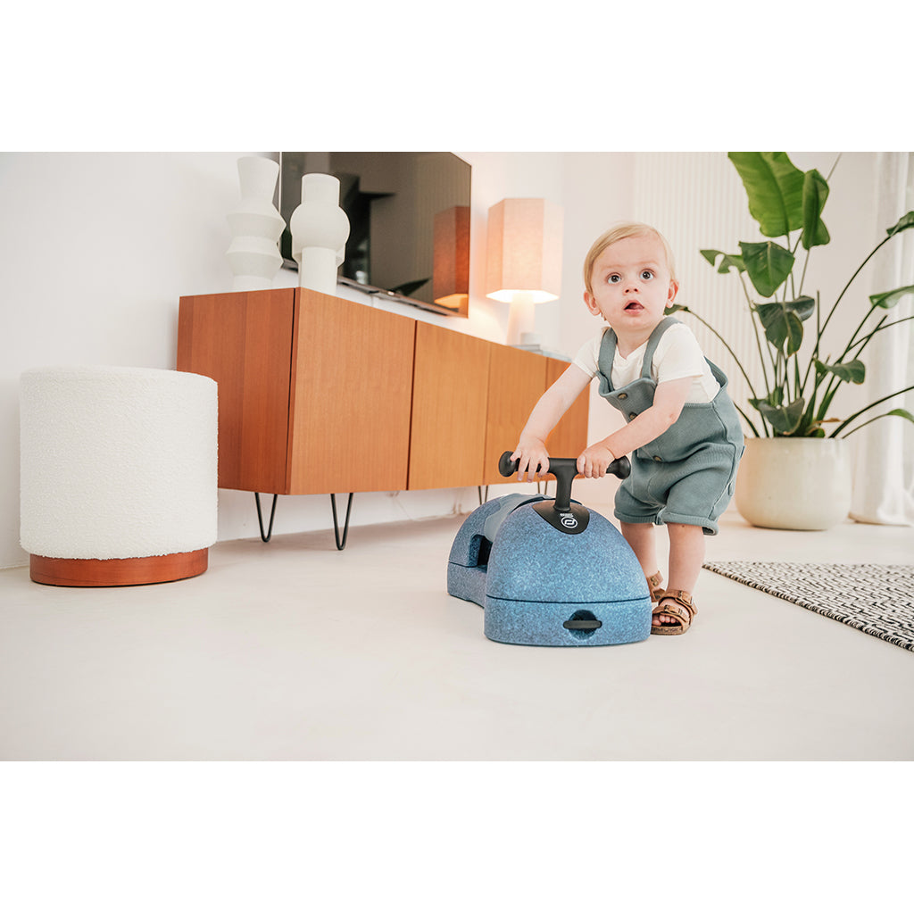 Scoot and Ride My First Baby Walker &amp; Ride-On, 3-in-1 Scooter - Steel