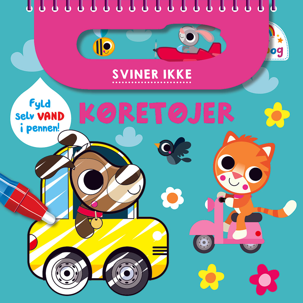 Magical Coloring Book for Little Ones: Vehicles