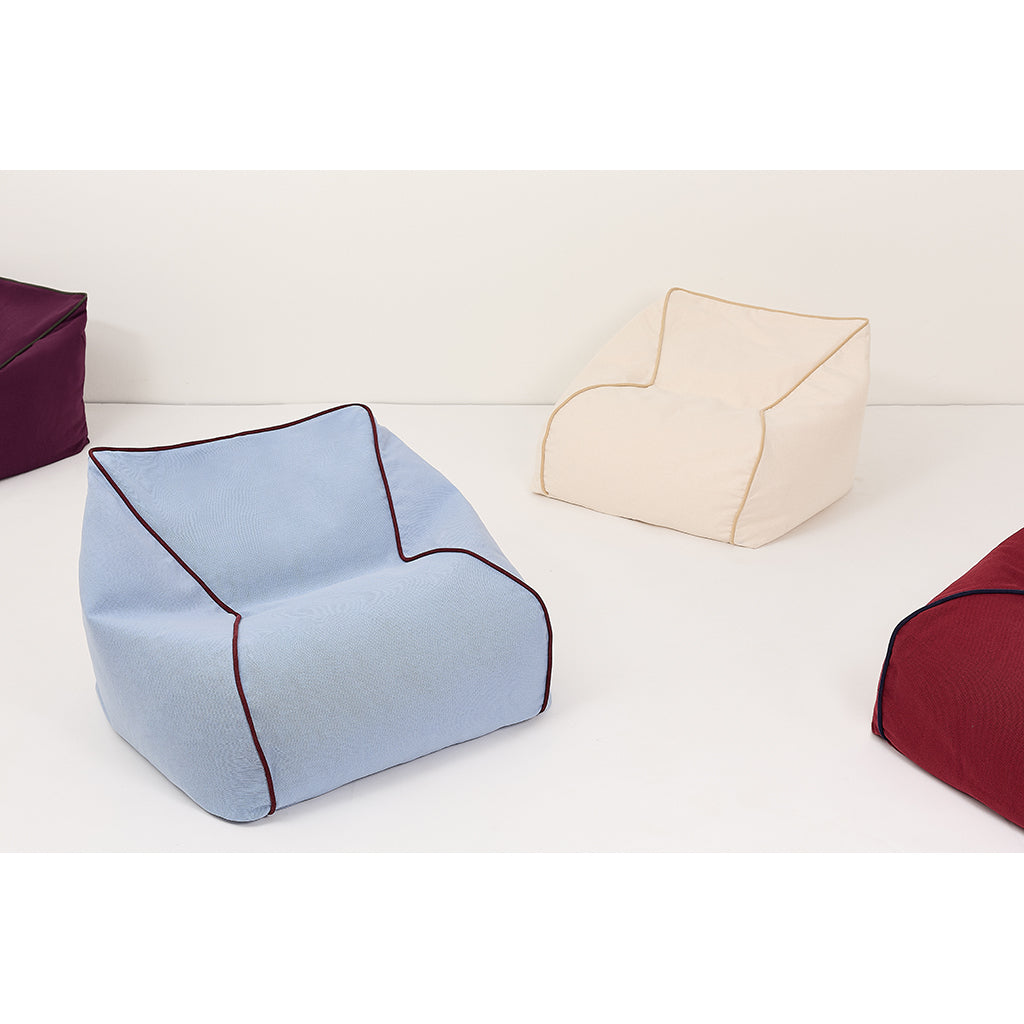 Nobodinoz Marlow Kids Bean Bag, Natural