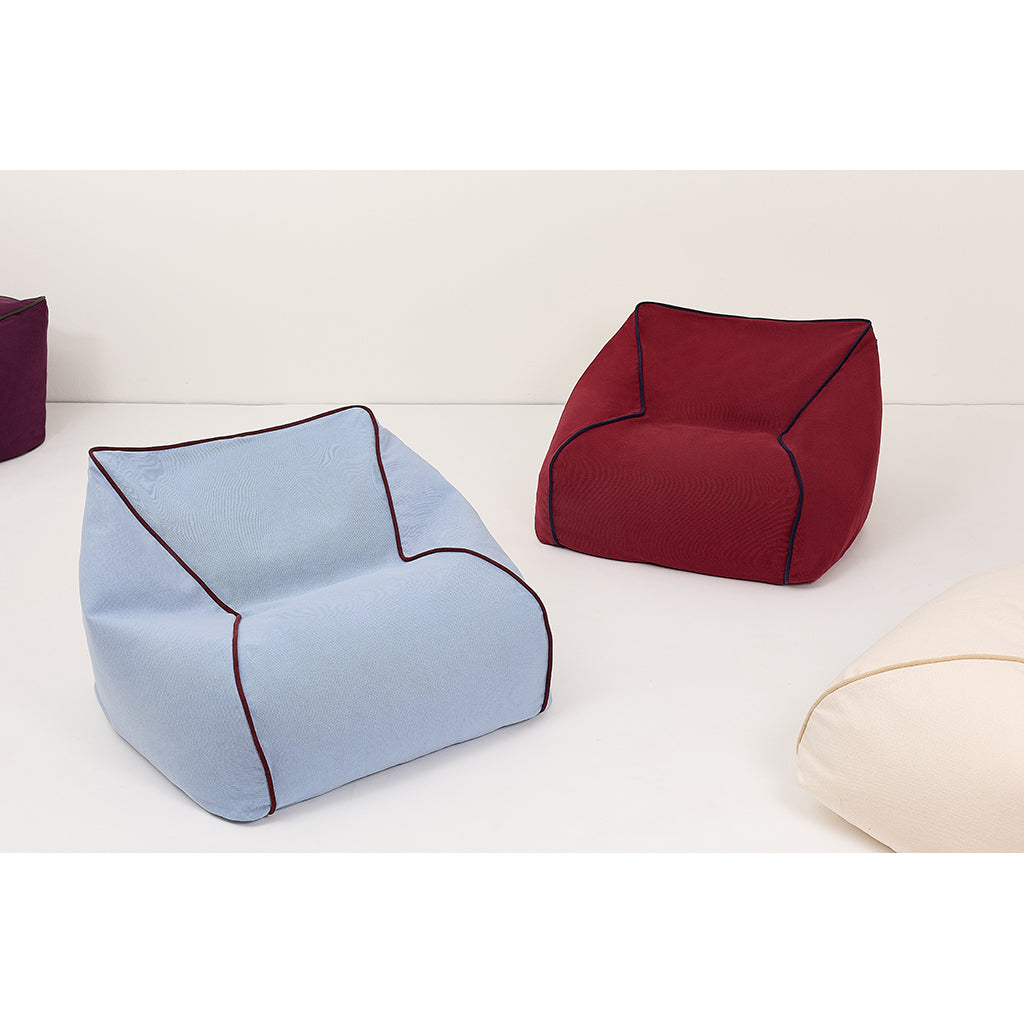 Nobodinoz Marlow Kids Beanbag, Burnt Red