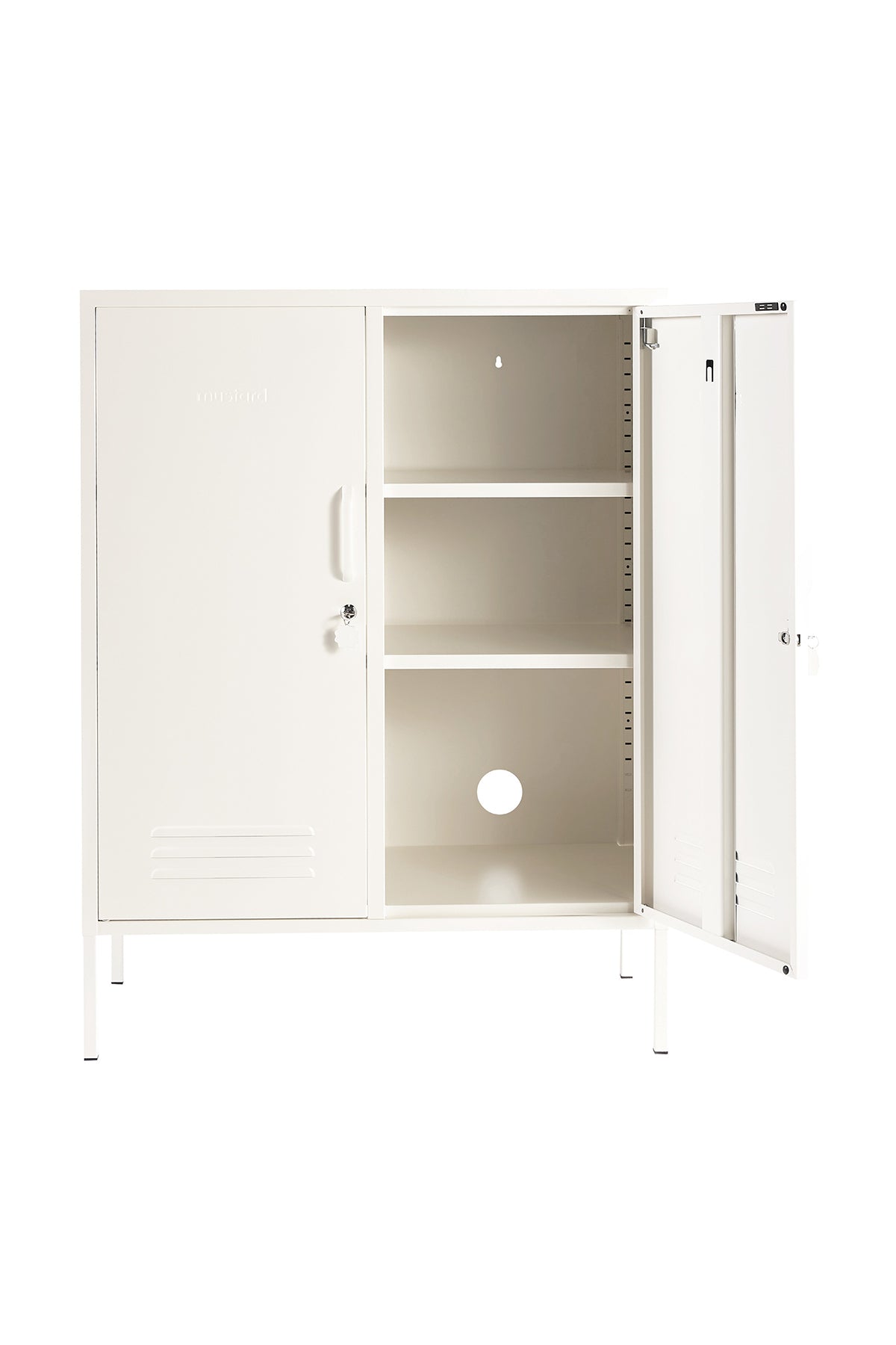 Mustard Made The Midi Cabinet, Chalk