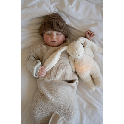 Moonie 2.0, Organic Humming Rabbit with Pink Noise and Lamp - Polar