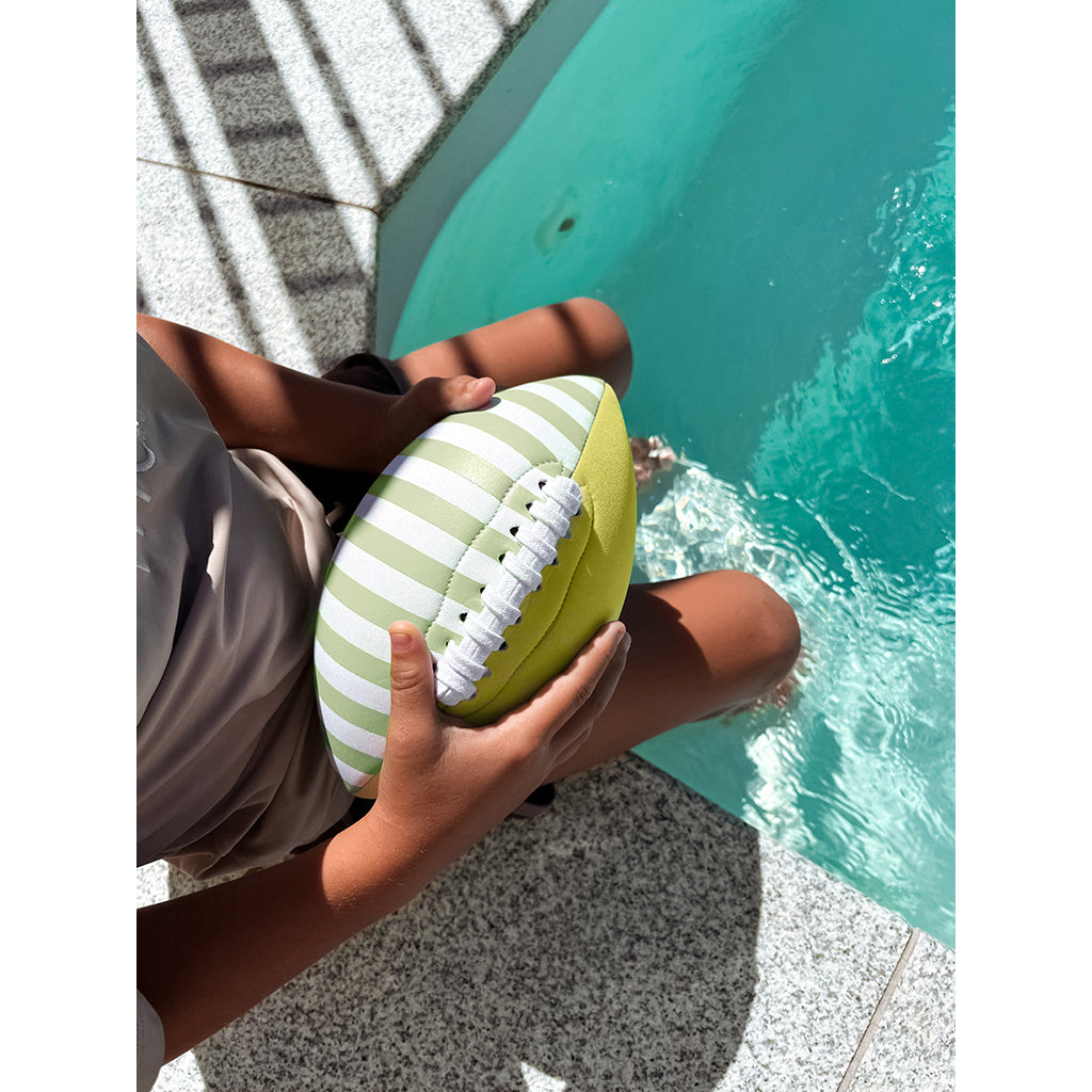 Sunnylife Neoprene American Football, Tides Out Citrus